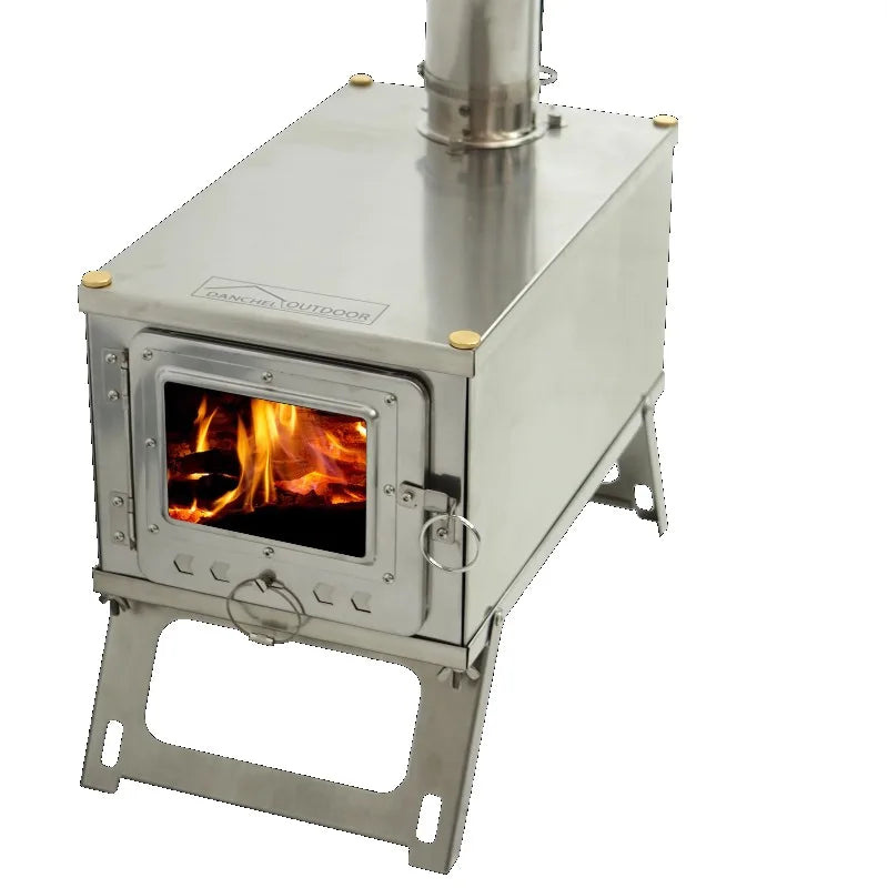 Foldable Stainless Steel Hot Tent Stove