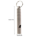 Titanium emergency whistle