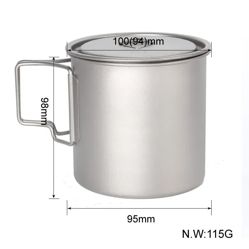 Ultralight titanium Pot