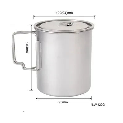 Ultralight titanium Pot